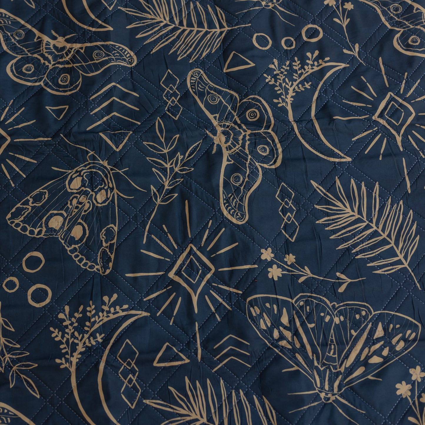 Outdoor Blanket || Celestial Moths