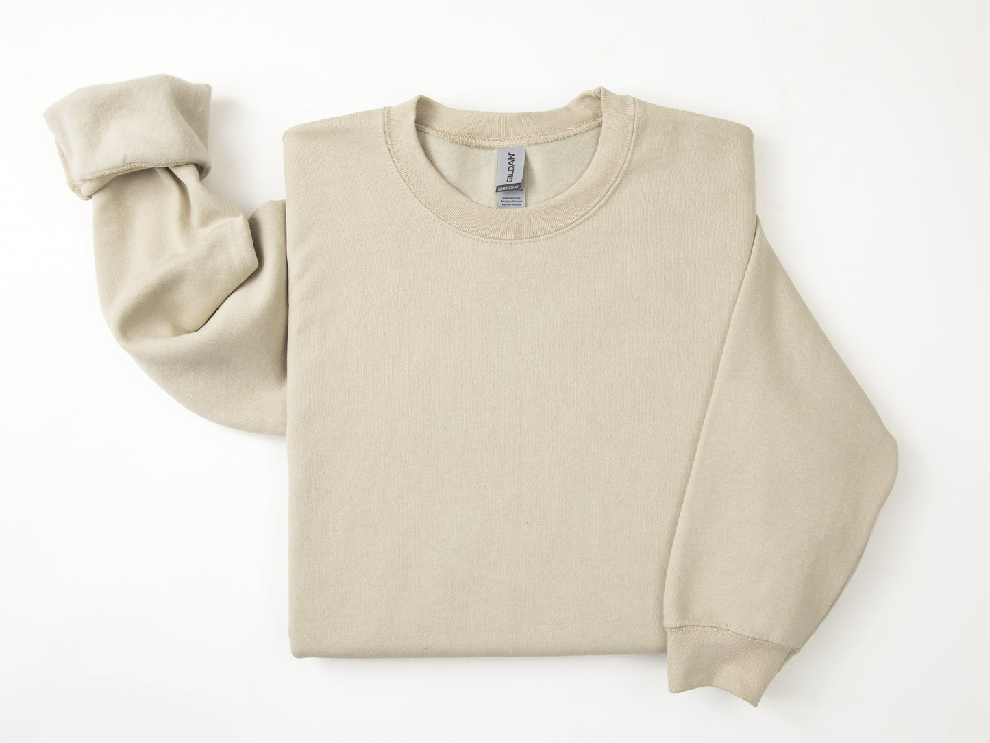Gildan Adult Crew Fleece- Custom Grandma/Mom Sweatshirt With Names: Blue Dots (Made To Order)