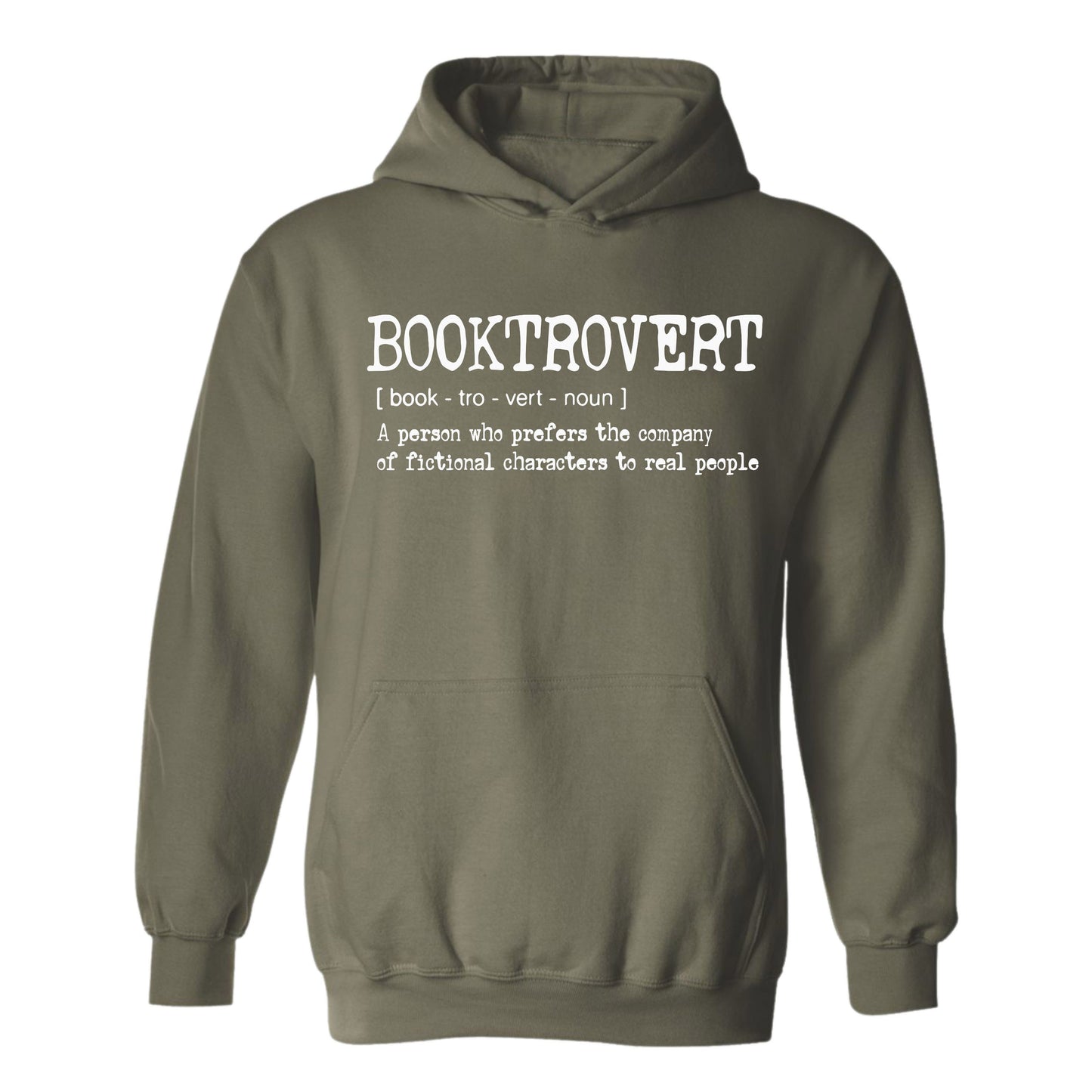 Gildan Adult Hoodie- Booktrovert (Made To Order)