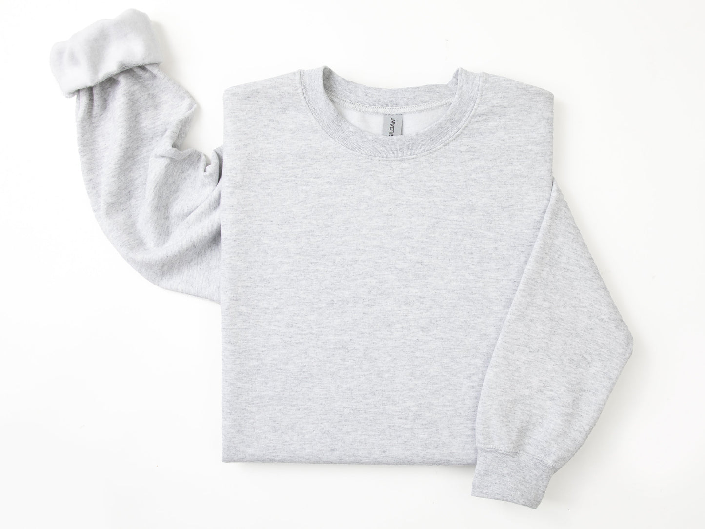 Gildan Adult Crew Fleece- Custom Grandma/Mom Sweatshirt With Names: Blue Dots (Made To Order)