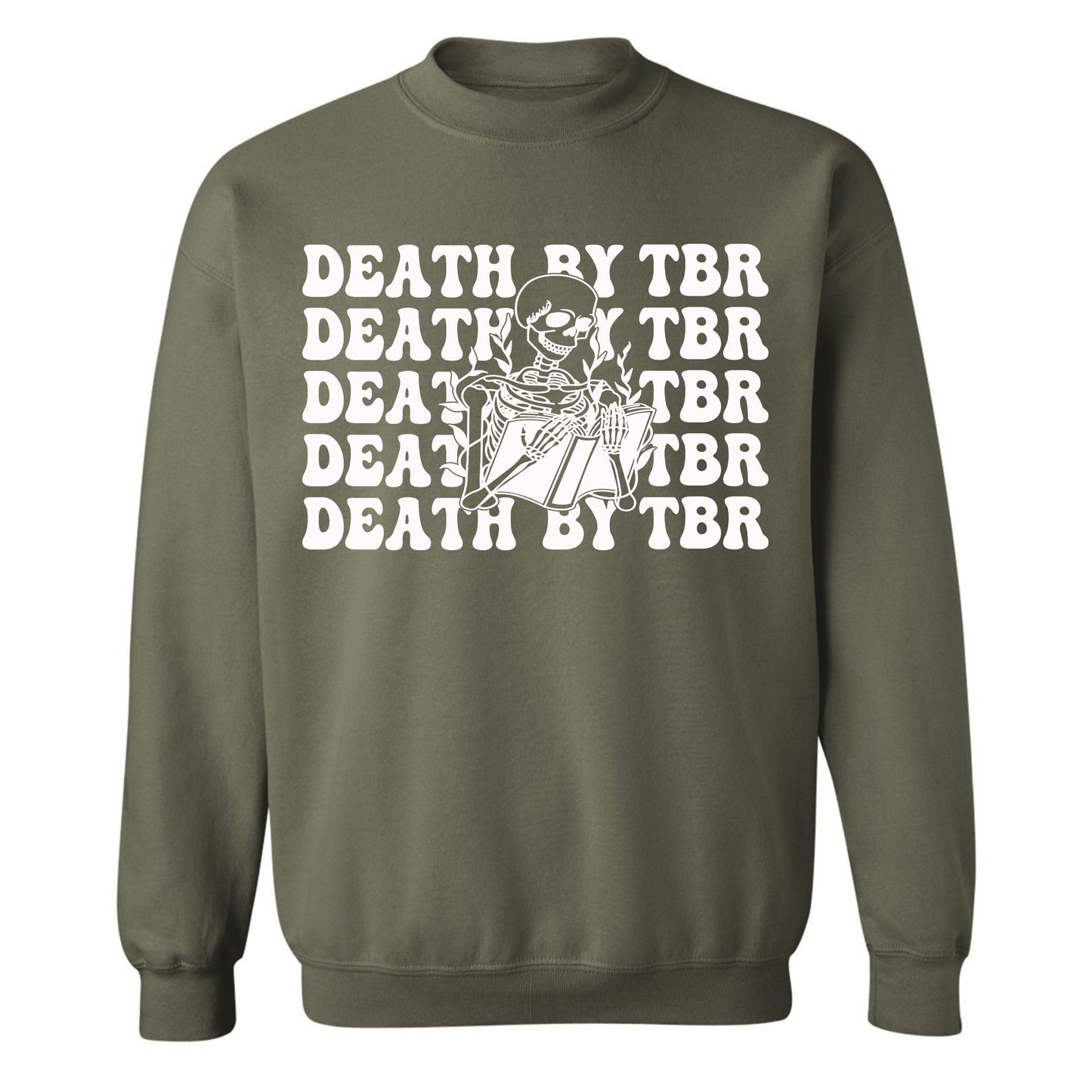 Gildan Adult Crewneck Fleece- Death By TBR (Made To Order)