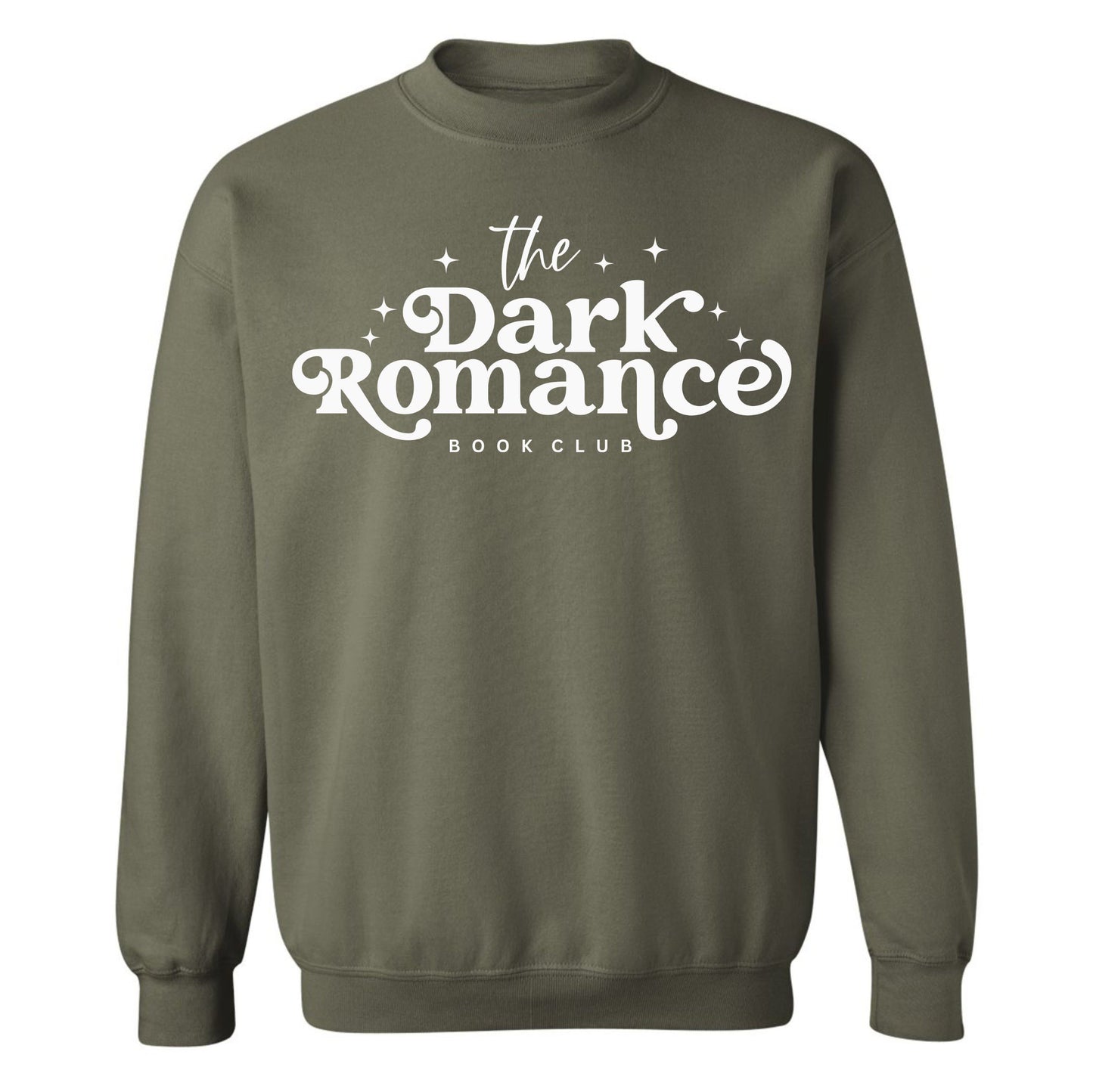 Gildan Adult Crewneck Fleece- The Dark Romance Book Club (Made To Order)