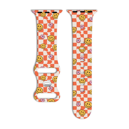 Smiley Checks Apple Watch Band