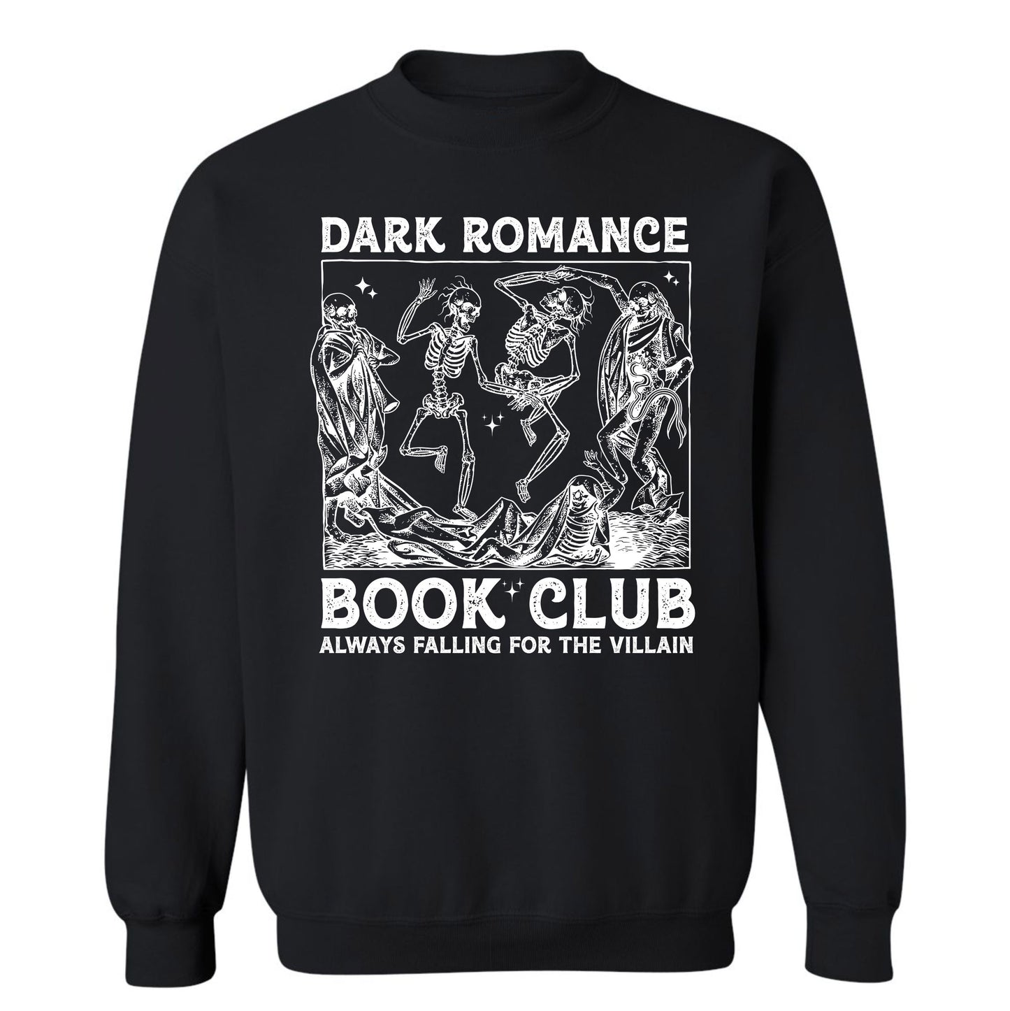 Gildan Adult Crewneck Fleece- DRBC- Always Falling For The Villain (Made To Order)