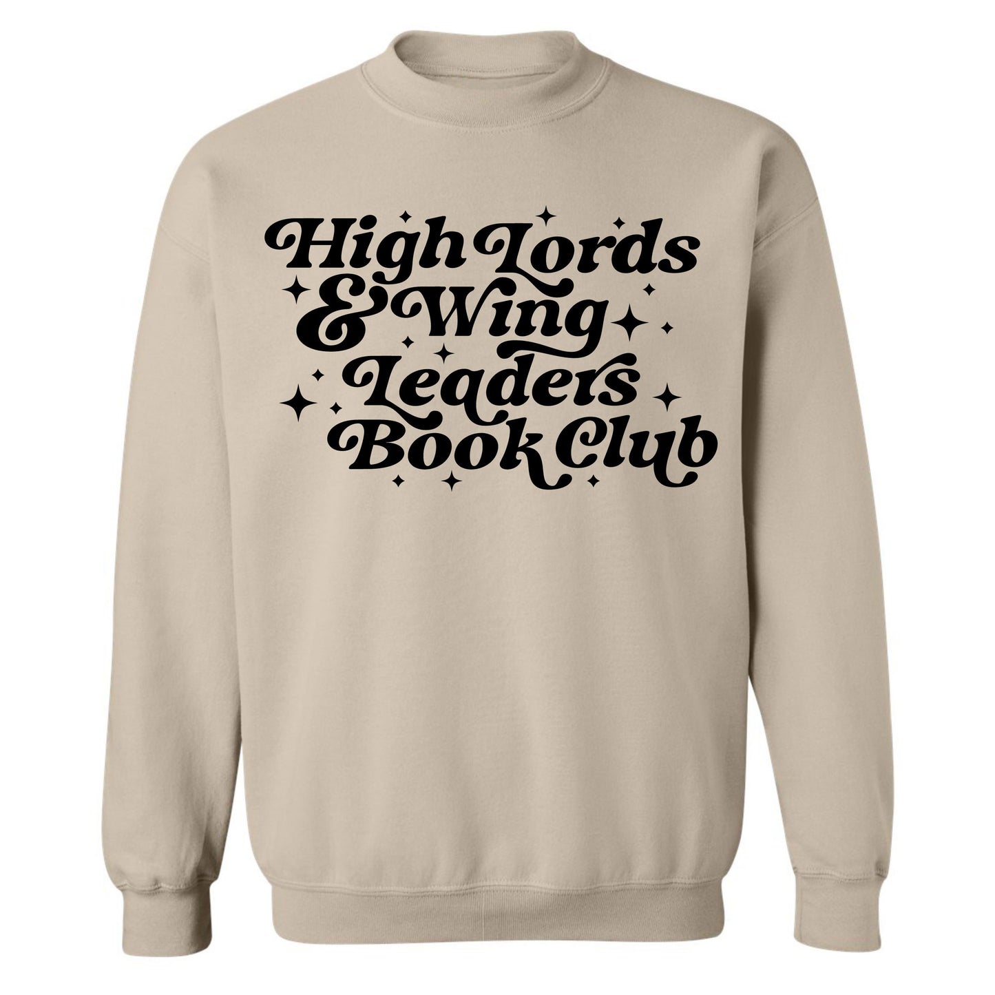 Gildan Adult Crewneck Fleece- High Lords & Wing Leaders Book Club (Made To Order)