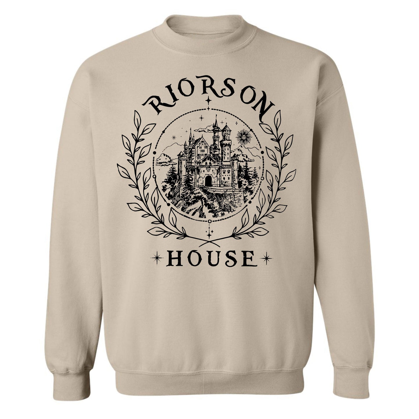 Gildan Adult Crewneck Fleece- Riorson House (Made To Order)