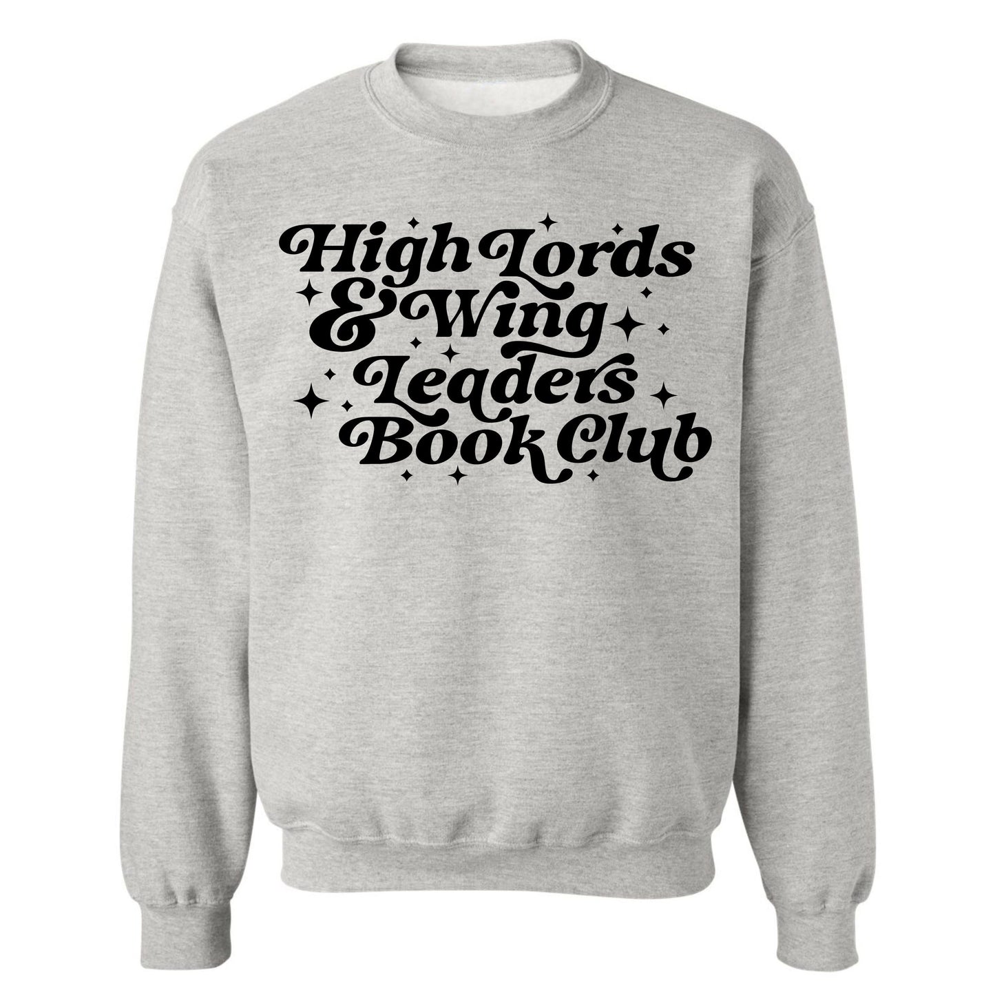 Gildan Adult Crewneck Fleece- High Lords & Wing Leaders Book Club (Made To Order)