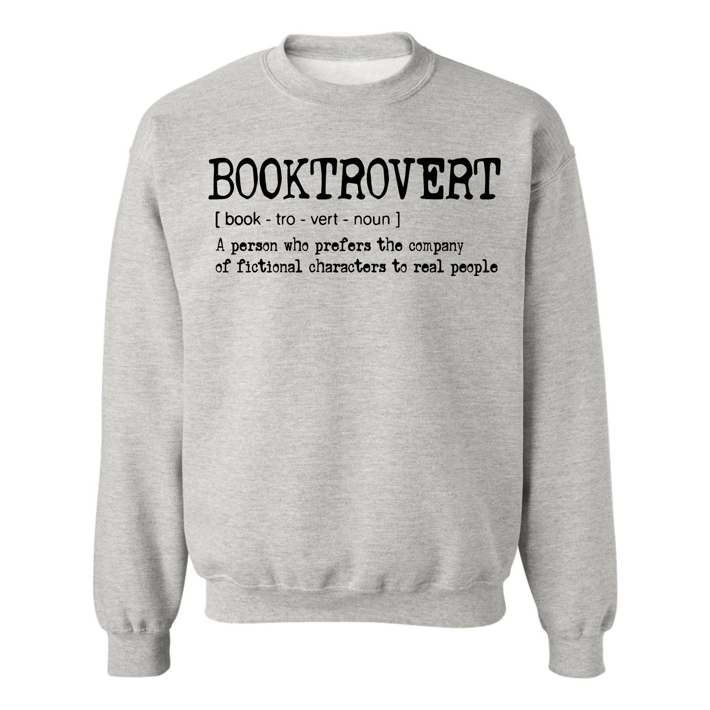 Gildan Adult Crewneck Fleece- Booktrovert (Made To Order)