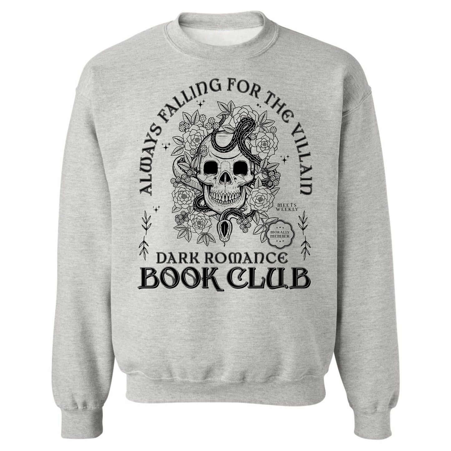 Gildan Adult Crewneck Fleece- AFFTV- Skull/Snake (Made To Order)