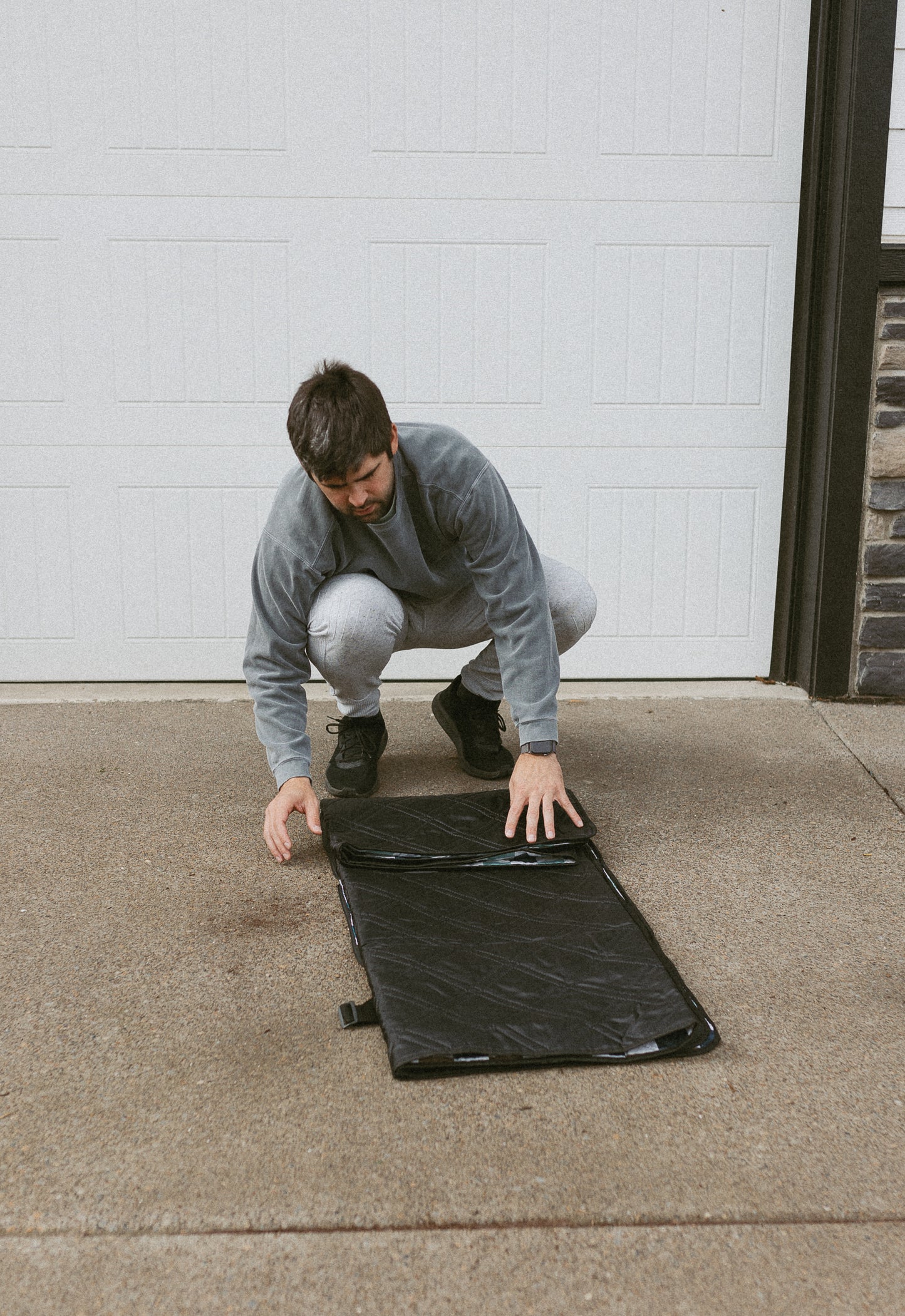 Outdoor Blanket || Rust Checkered