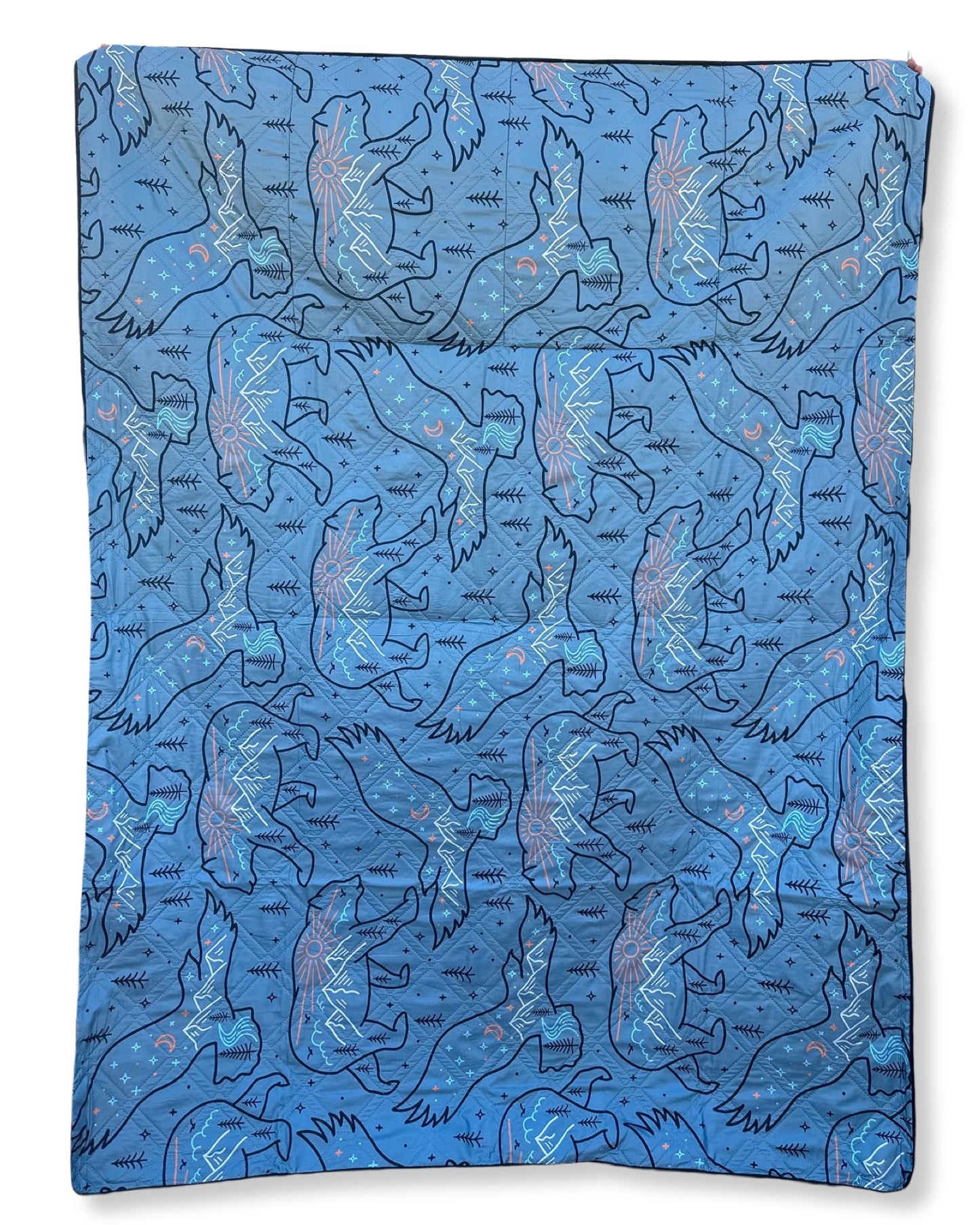 Outdoor Blanket || Bear and Eagle