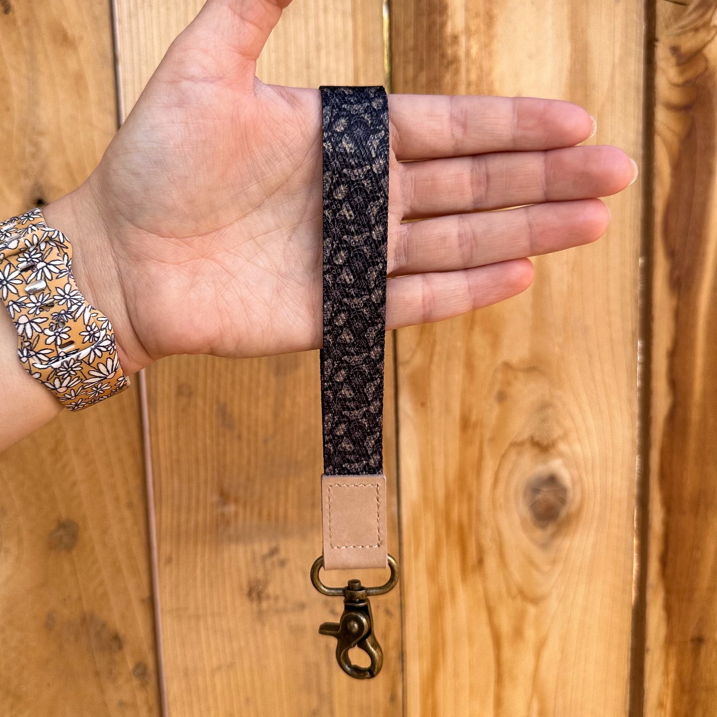 Celestial Moths Wrist Lanyard