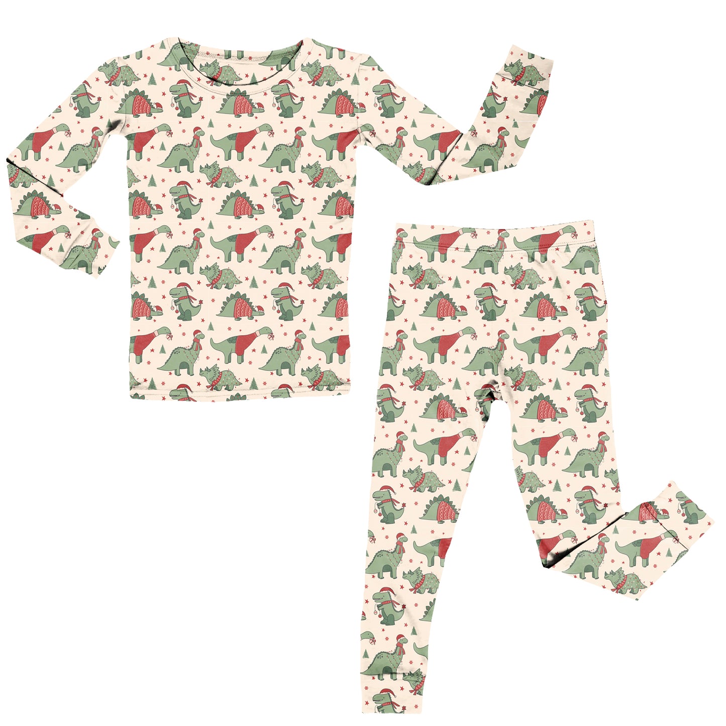 Two Piece Jams || Dino Christmas