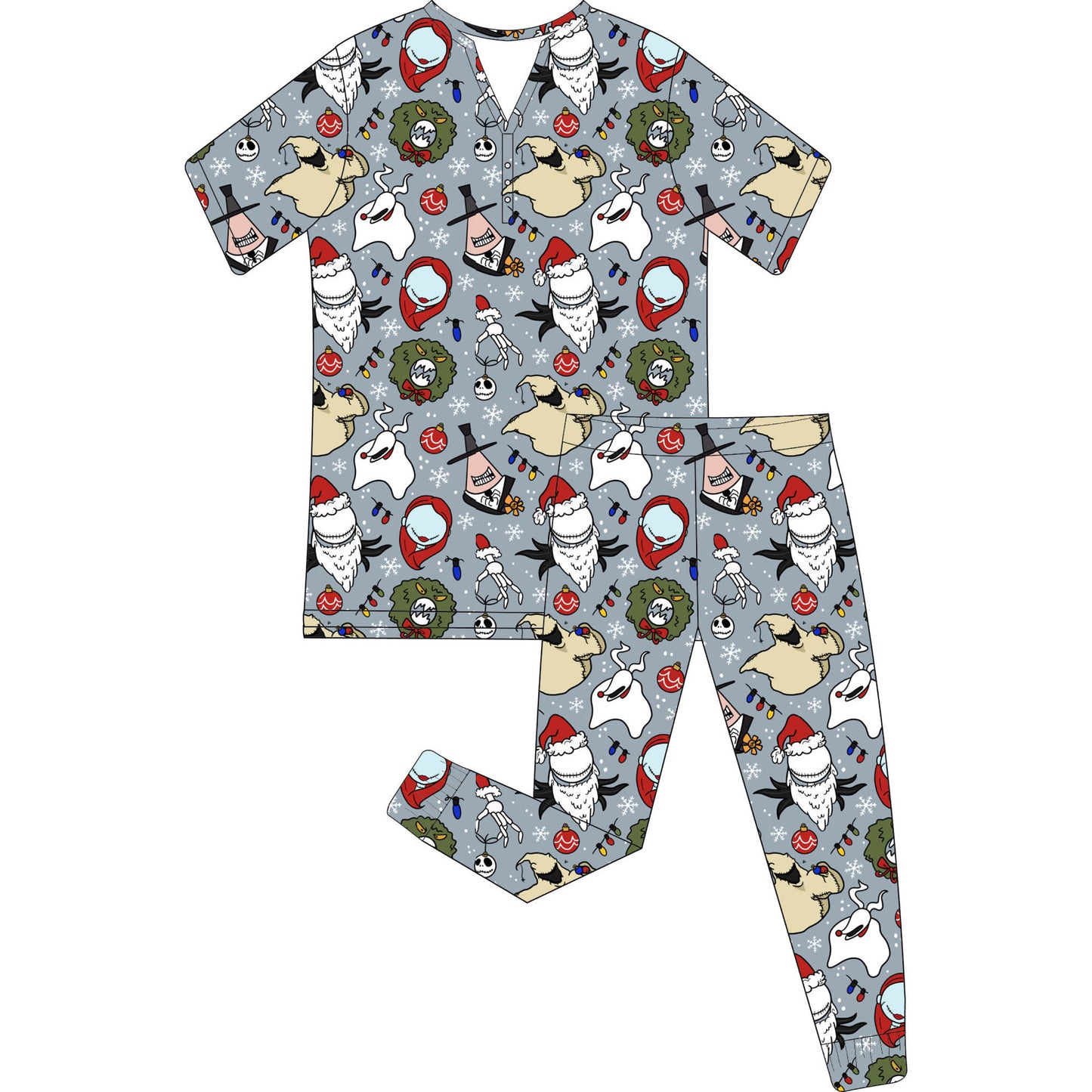 Women's Two Piece Jams || Christmas Nightmare