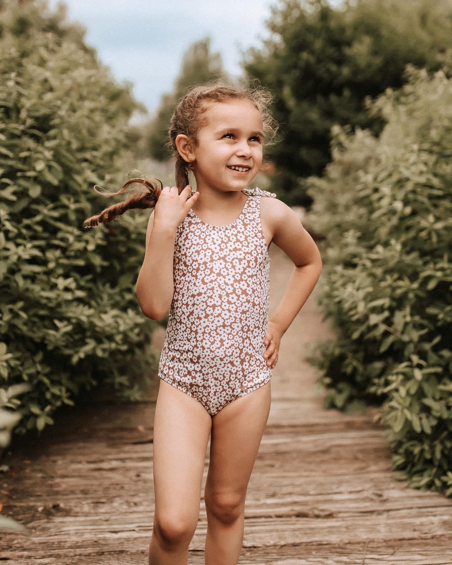 Knotted One-Piece || Dainty Daisy