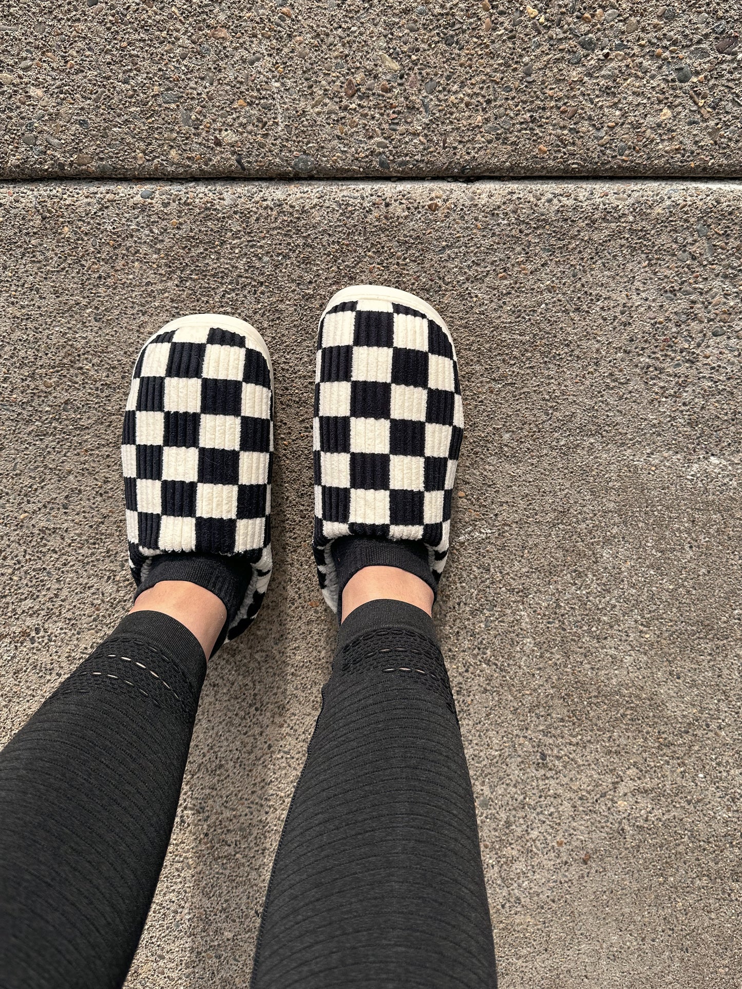 Checker Slippers
