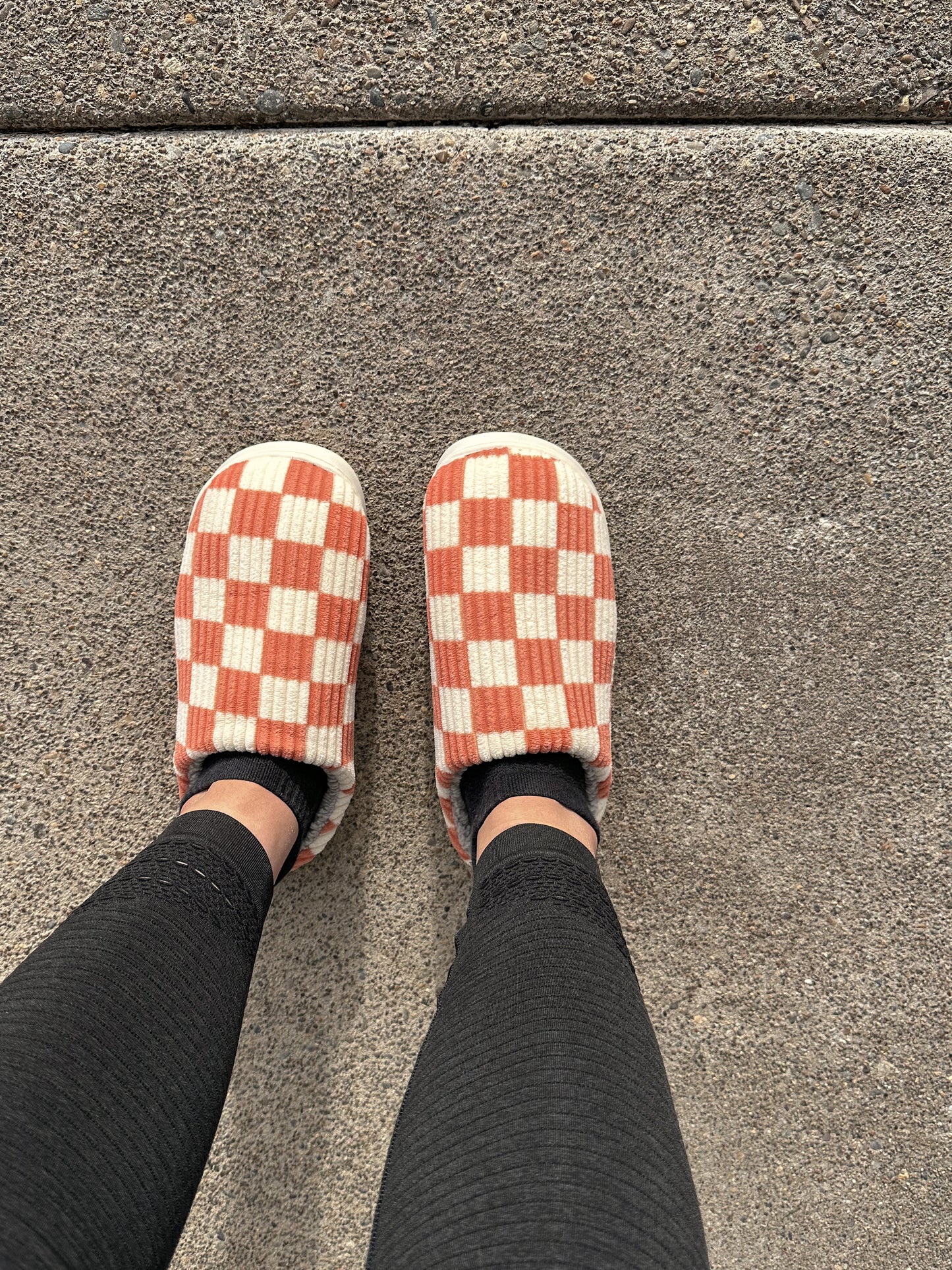 Checker Slippers