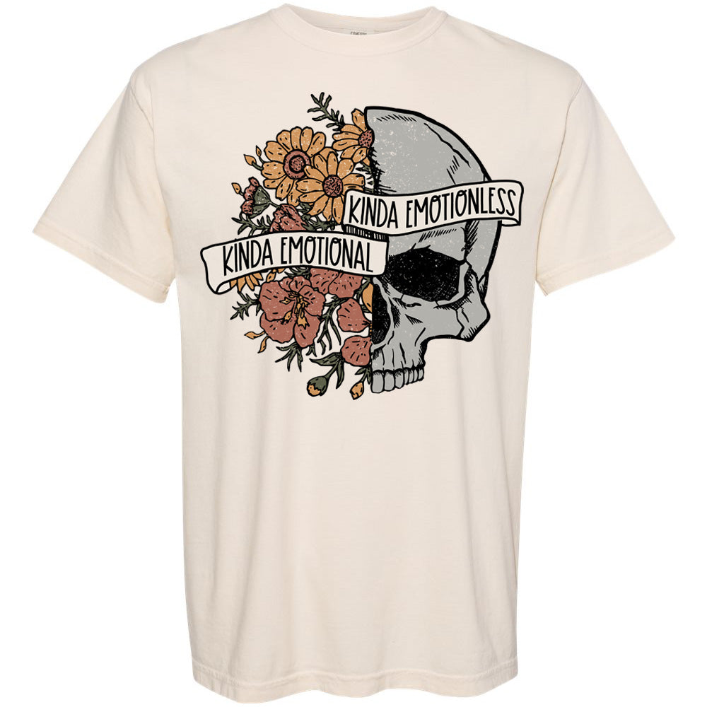 Adult Comfort Colors || Kinda Emotional Kinda Emotionless (MADE TO ORDER)