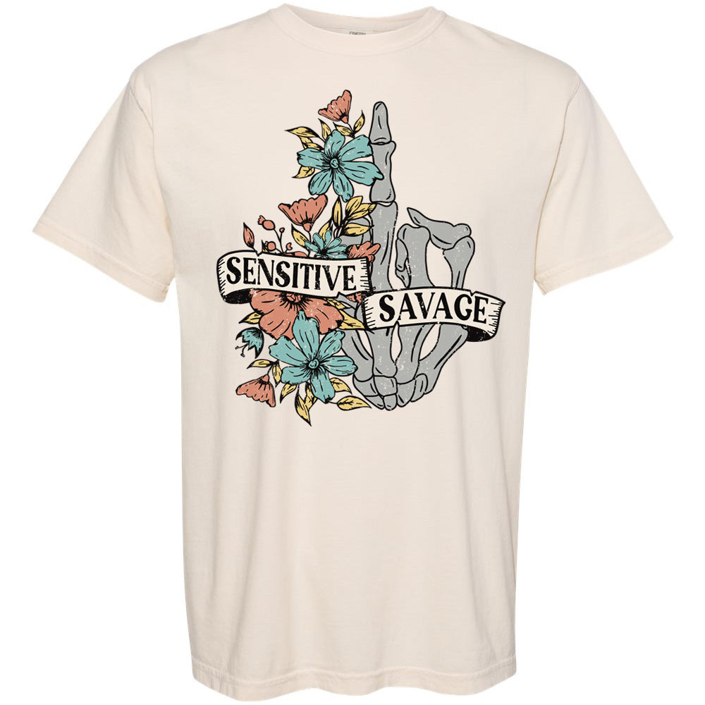 Adult Comfort Colors || Sensitive Savage (MADE TO ORDER)