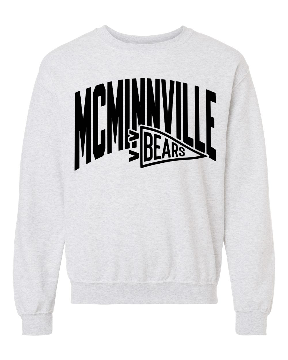Flag/Mascot Head Crewneck Fleece