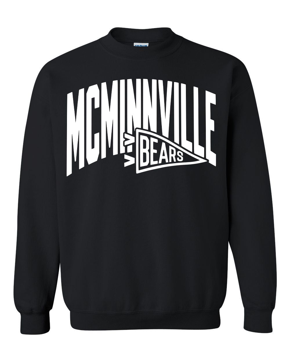 Flag/Mascot Head Crewneck Fleece