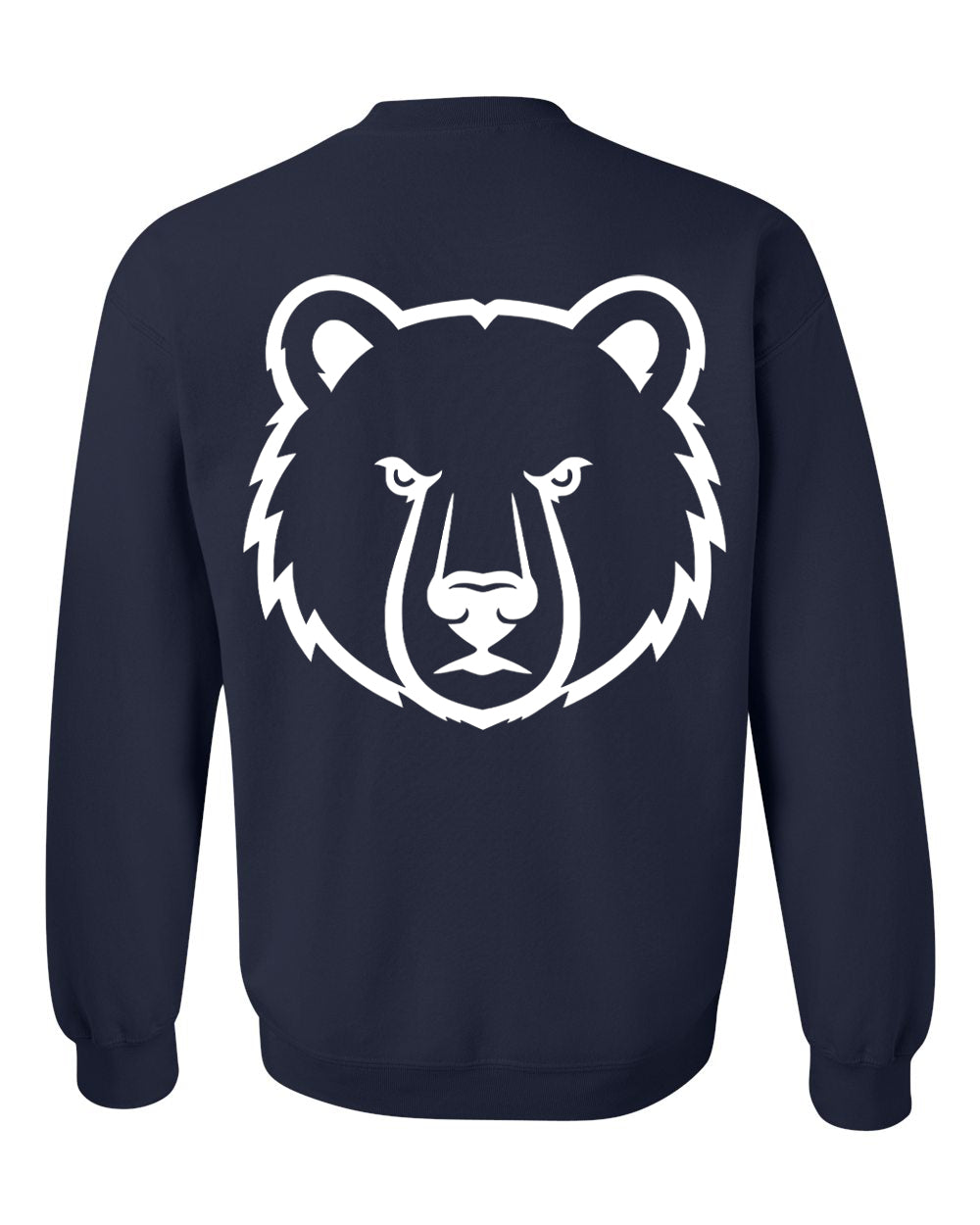 Flag/Mascot Head Crewneck Fleece