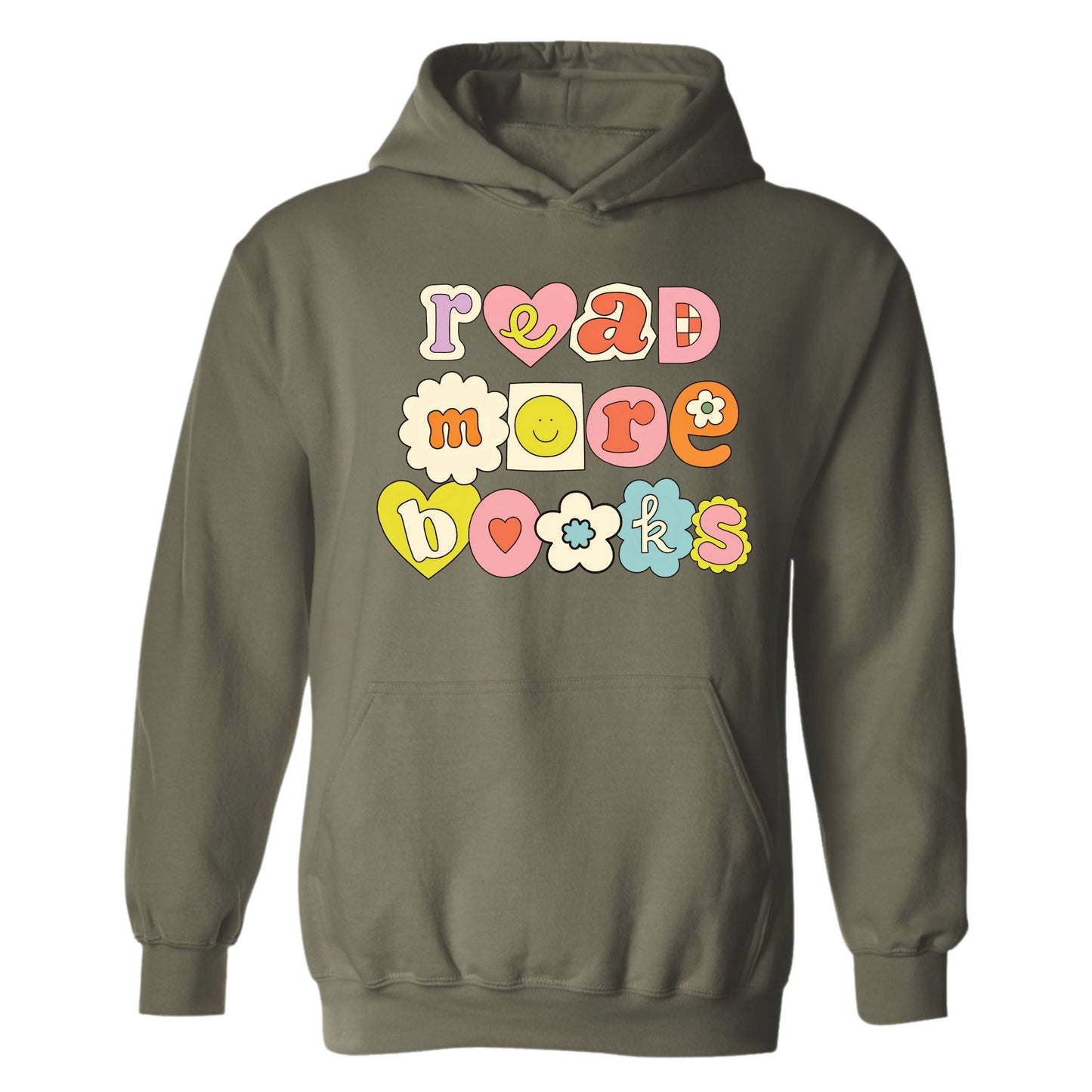 Gildan Adult Hoodie- Read More Books (Made To Order)