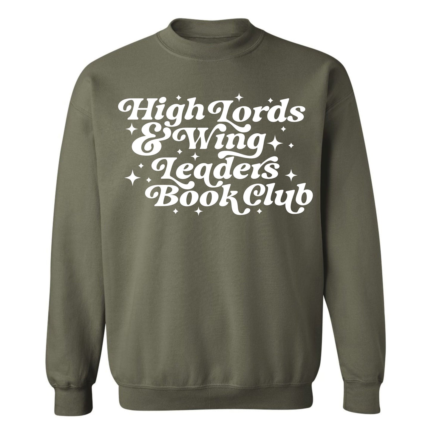 Gildan Adult Crewneck Fleece- High Lords & Wing Leaders Book Club (Made To Order)