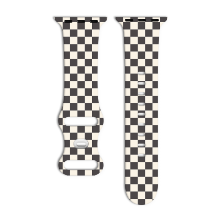 Checkered Apple Watch Band