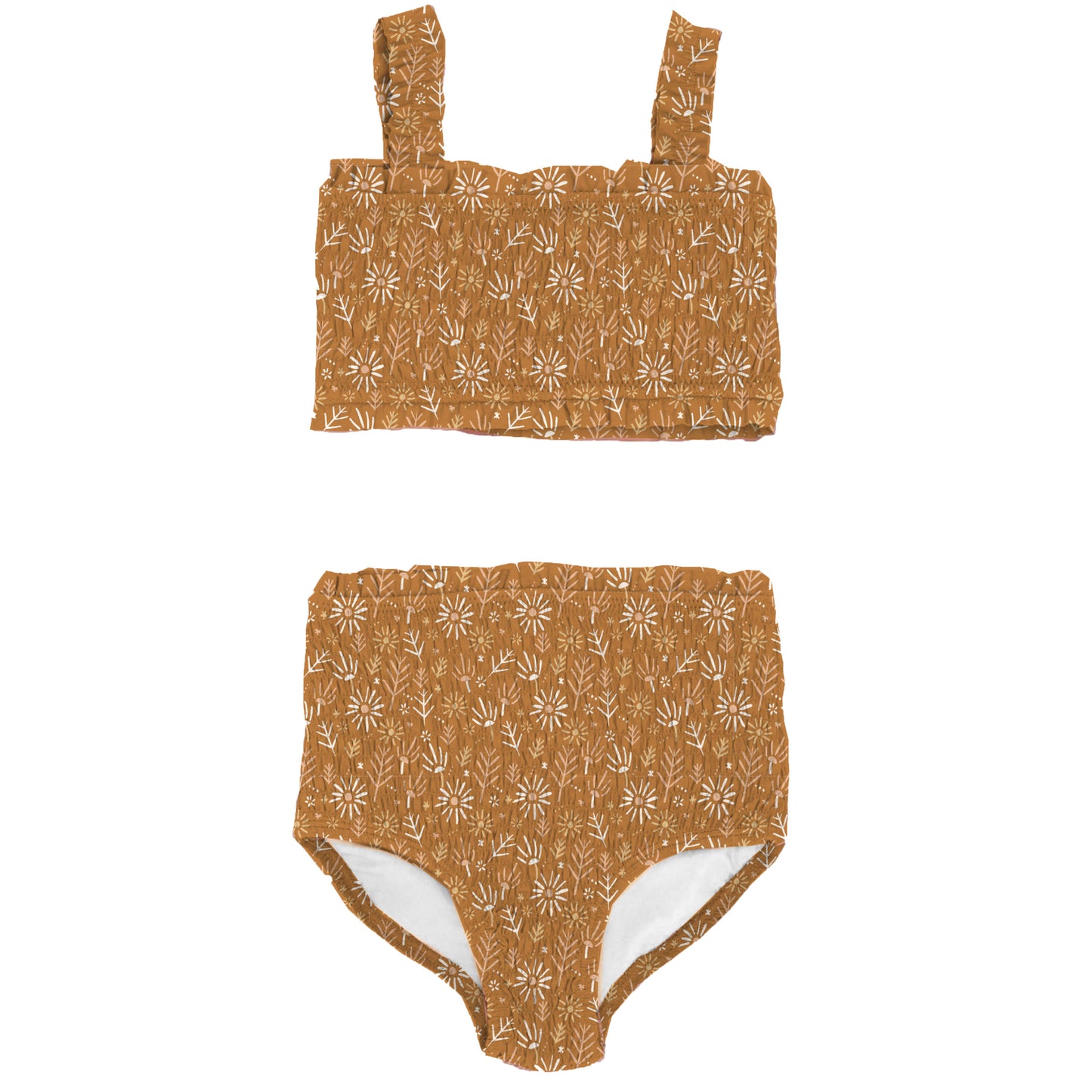 Scrunch Bikini || Dried Floral
