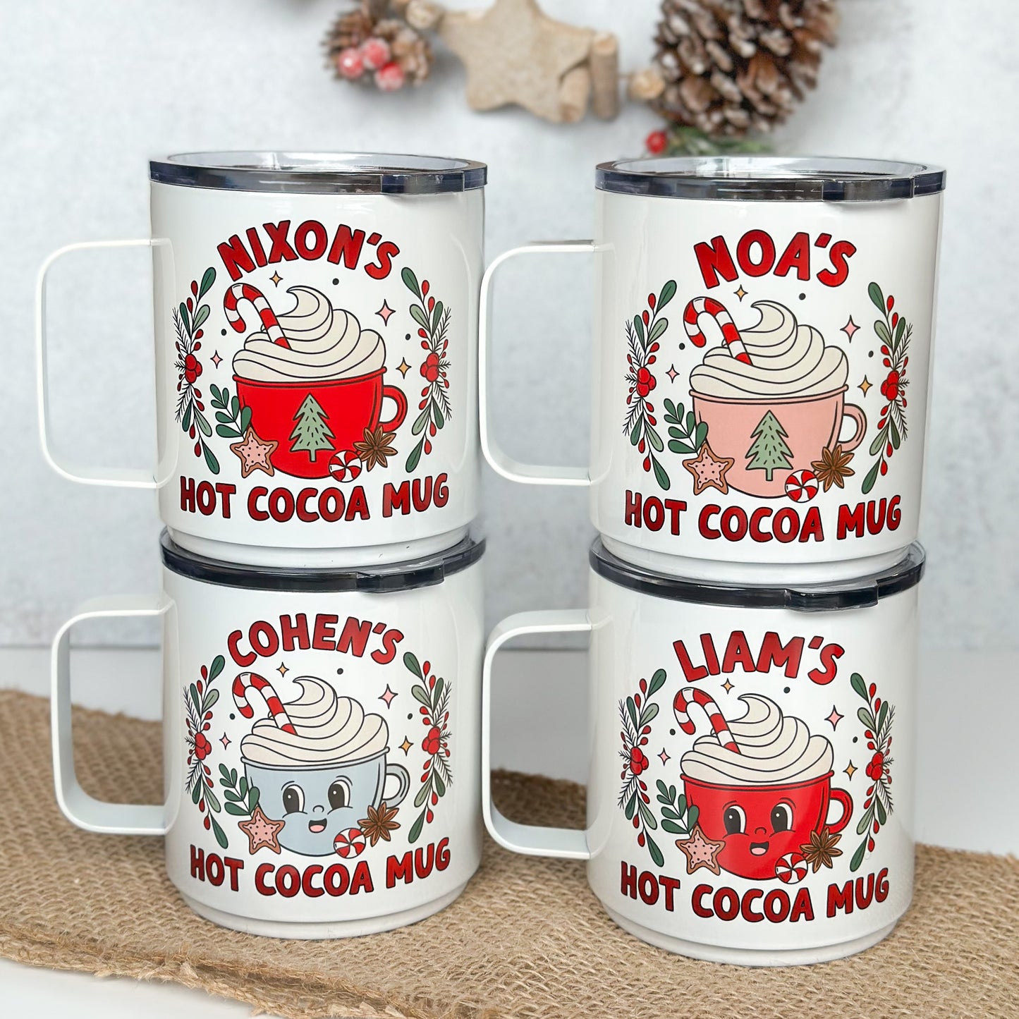 Personalized Hot Cocoa Mug