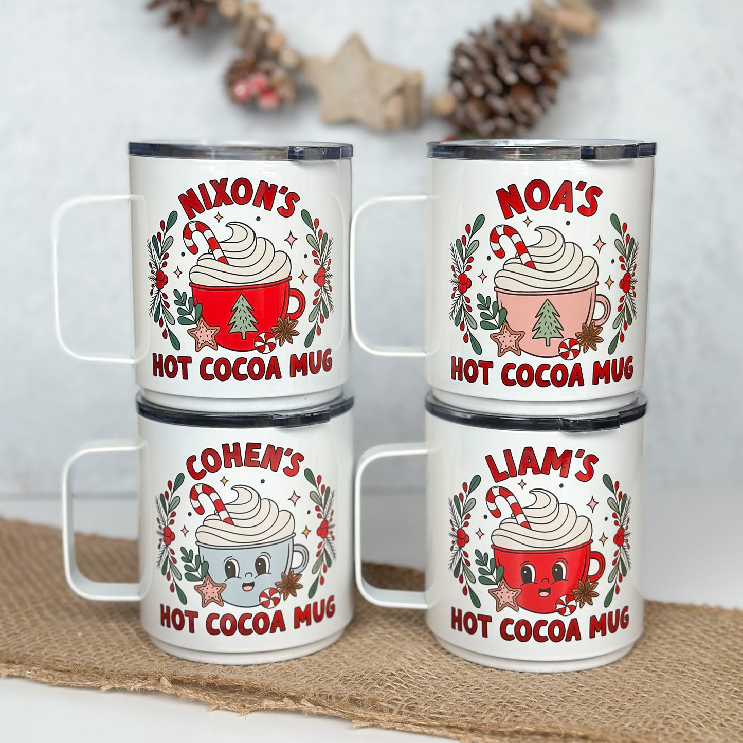 Personalized Hot Cocoa Mug