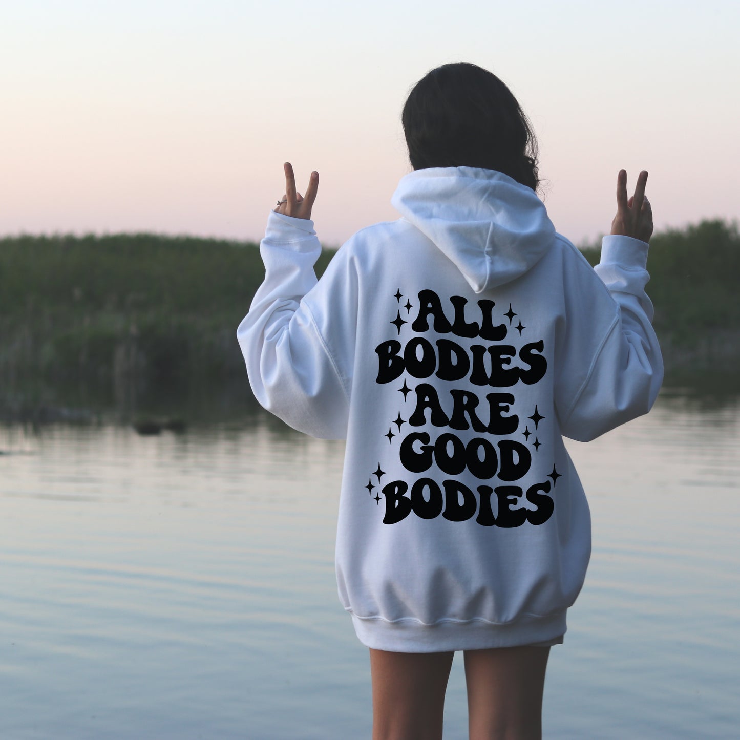 Adult Gildan Hoodie || All Bodies Are Good Bodies (MADE TO ORDER)